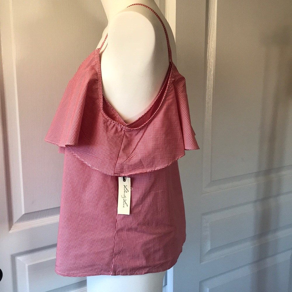 RED TANK TOP - Picture 2 of 4
